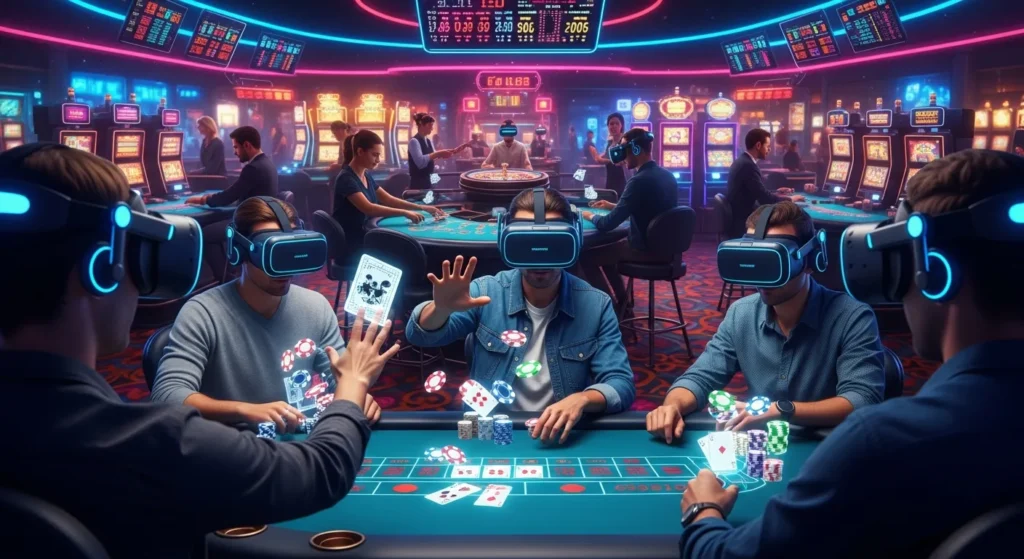 vr casino games